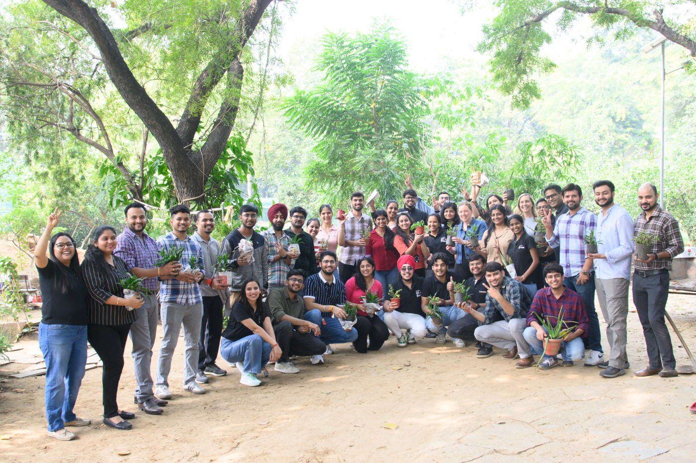 Visit by Black Rock Team